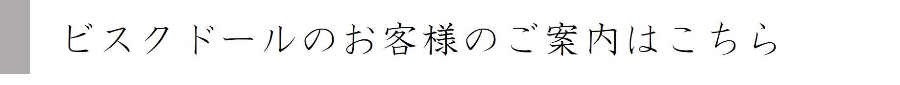 ビスクドールのご案内